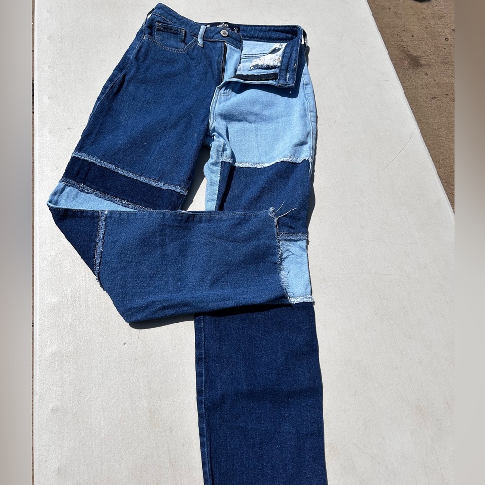 Hollister patch jeans